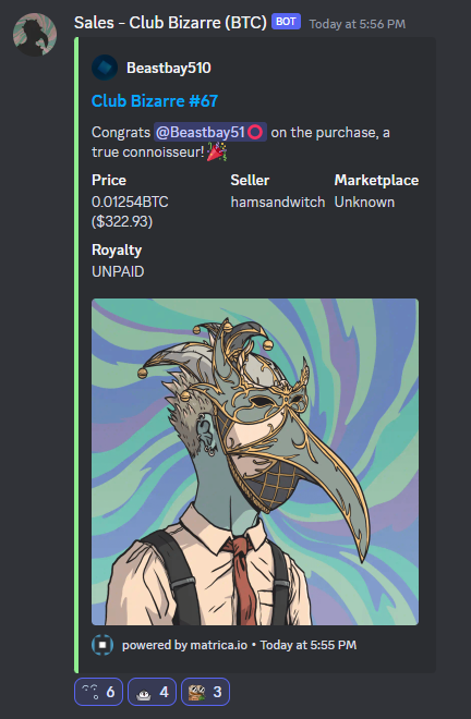 A few more sales, 3 of which were inquisitors.

Buyers might be gearing up for something. 👀