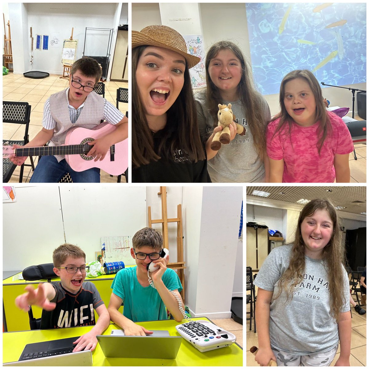stridetheatre's tweet photo. It’s good to be back 🤩 we had teachers, talent shows and DJs tonight at kids class! #TEAMSTRIDE 🎭 https://t.co/V7eXkUwW8M