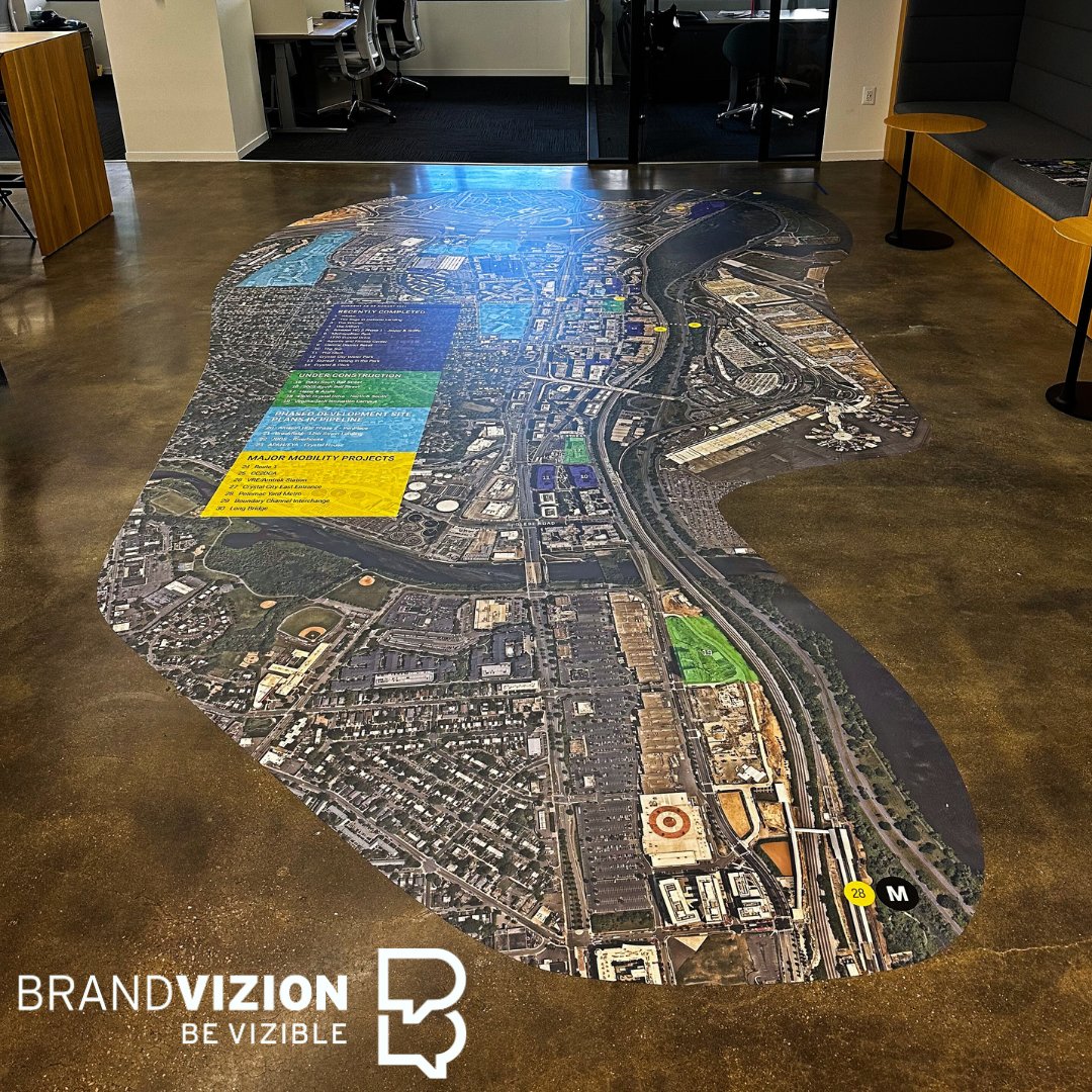 Brandvizion's tweet image. Stand out with stellar floor graphics and bring branding into every aspect of your space!

💠
 
 #Brandvizion #BeVizible #SignInstallation #CustomSigns #Signage #BusinessBranding #FloorGraphics #CustomFloorGraphics #OfficeBranding #Vinyl #VinylGraphics