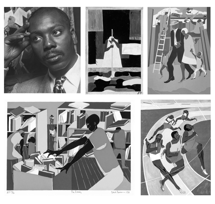 designonething's tweet image. Happy birthday Jacob Lawrence. The celebrated artist &amp;amp; arts educator, famous for his distinct color field paintings often depicting African-American experiences, as well as a distinguished teaching career, was born today in 1917. #colorfield