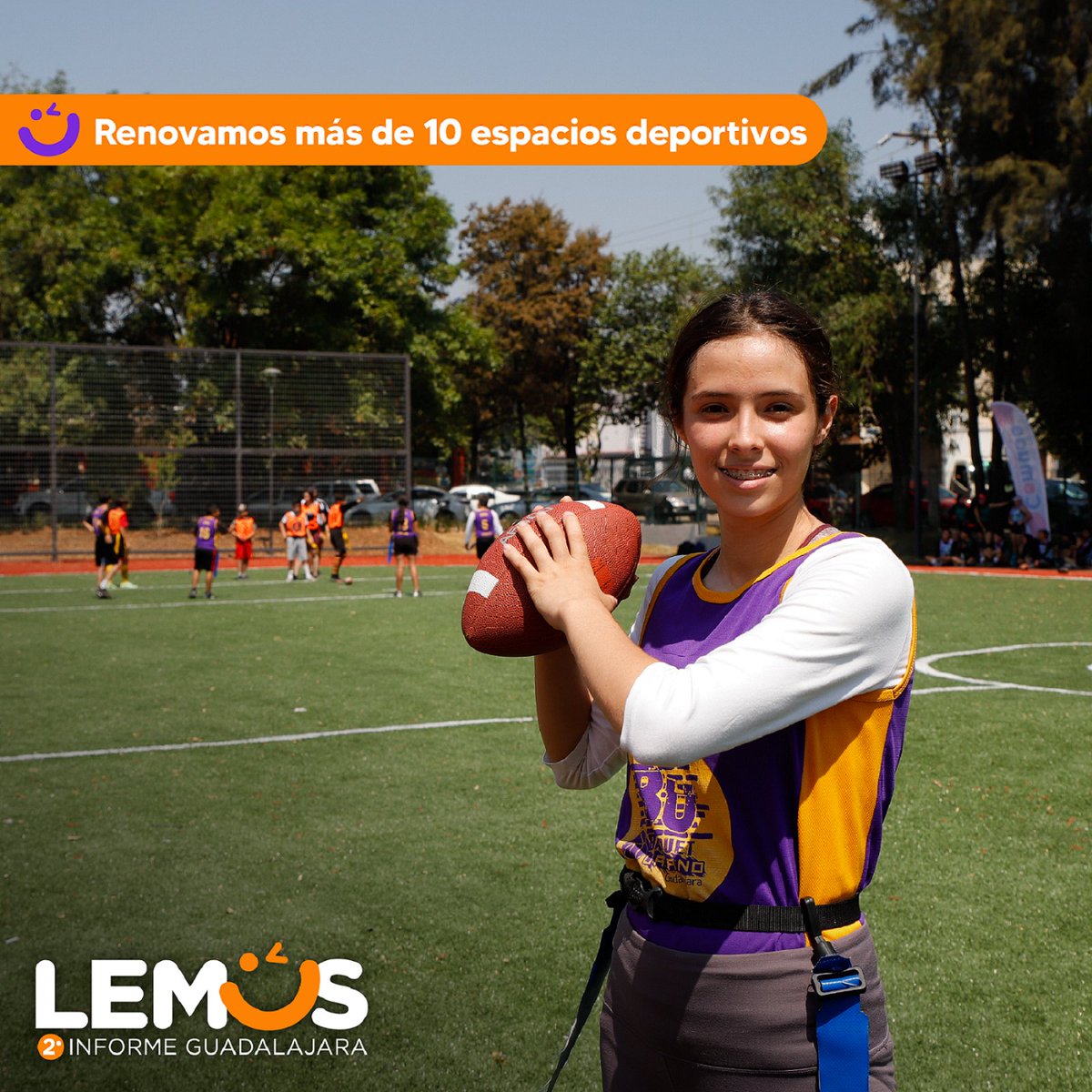 GuadalajaraGob's tweet photo. Por eso trabajamos para que puedan acceder a estos espacios. 🙌 ¡Vamos bien y se va a poner mejor!  ➡ Si quieres conocer todo lo que hemos hecho, da click aqui: https://t.co/pv6BvhI48O

#Informe GDL #AnimoGDL https://t.co/oN1kRwX60X
