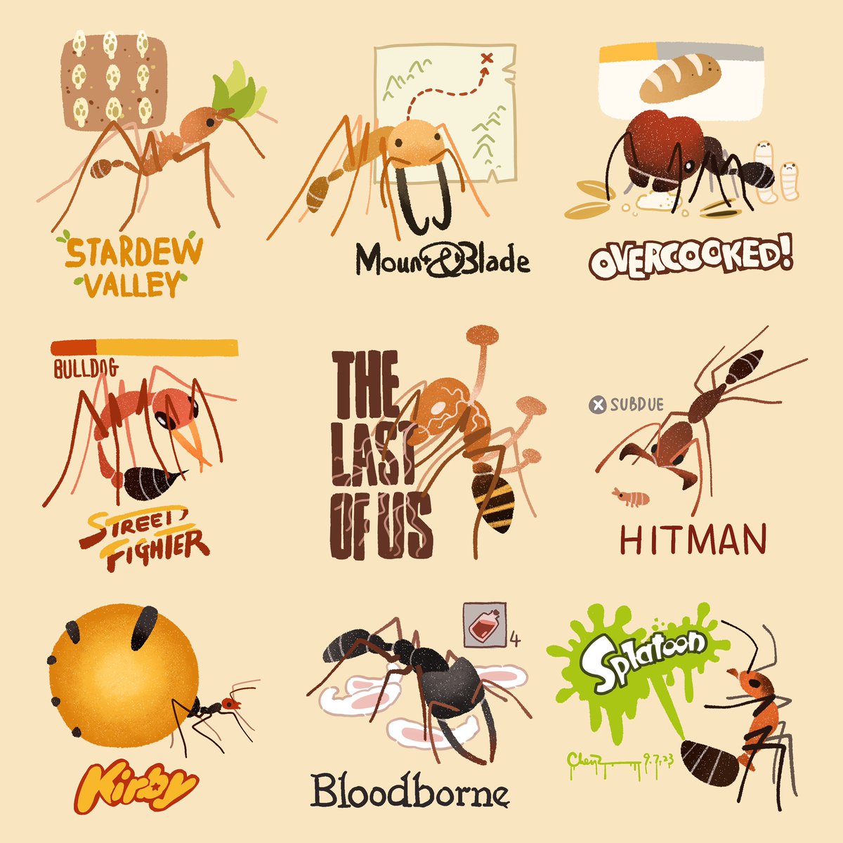 czbugsart's tweet photo. Ant gamers 🐜🎮 https://t.co/mmMItIiOjz