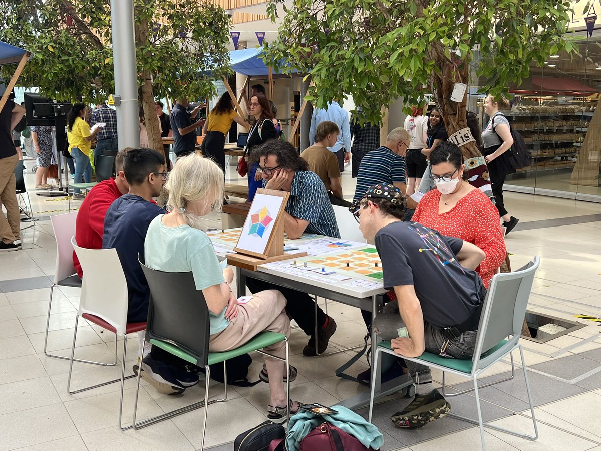 SabinaLeonelli's tweet image. Delighted with feedback from our Research Game at @BritishSciFest , join us tomorrow if you can! Games are such a great tool for public debate of the strange world of academic research institutions.. @RoseTrappes @pcastano @FTsiroukis @thanaelsheehan @UniExeterIDSAI