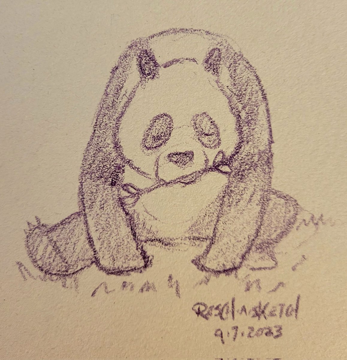 d0gJaW's tweet image. Live sketching the wonderful #pandas at @smithsonianzoo before they go back to China. Great zoo trip despite the absurd heat  :)

 #kidlitillustration #kidlitart #panda  #amsketching