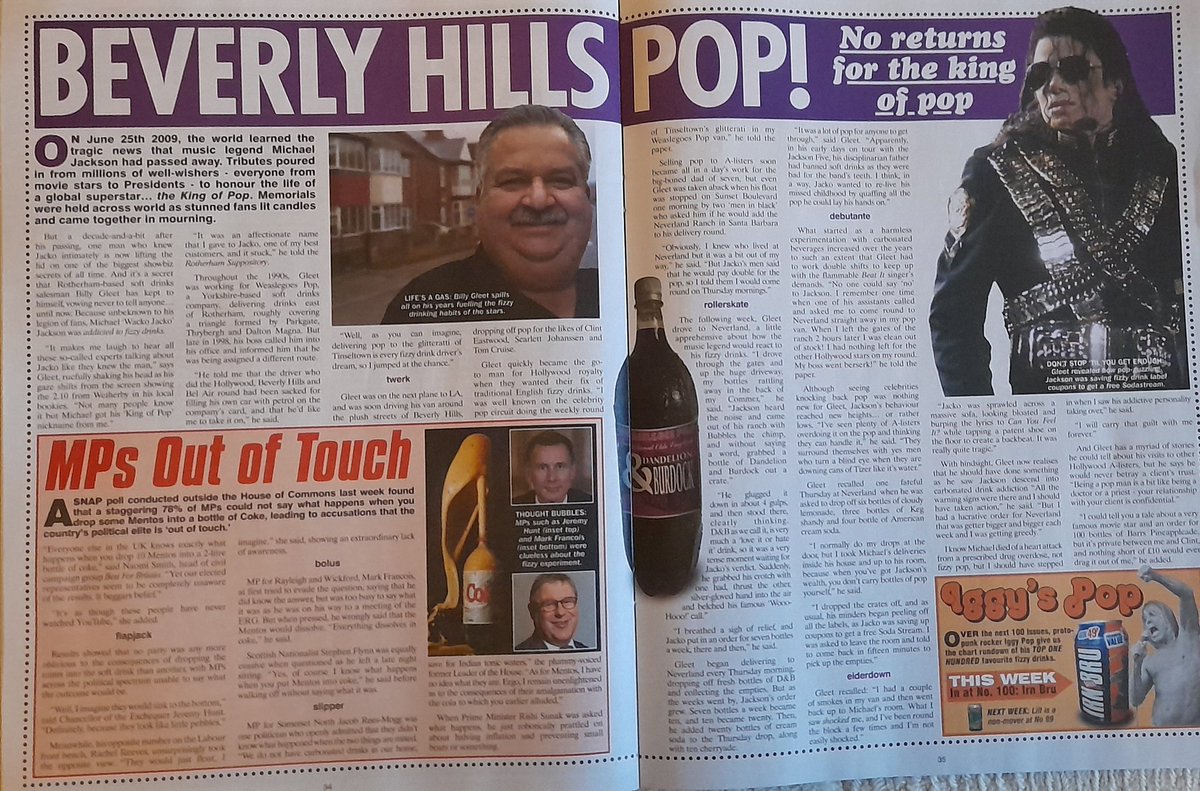 A few bit and bobs in this month's <a href="/vizcomic/">Viz Comic</a> including Nigel Farage and this 14 years too late piece on Michael Jackson...