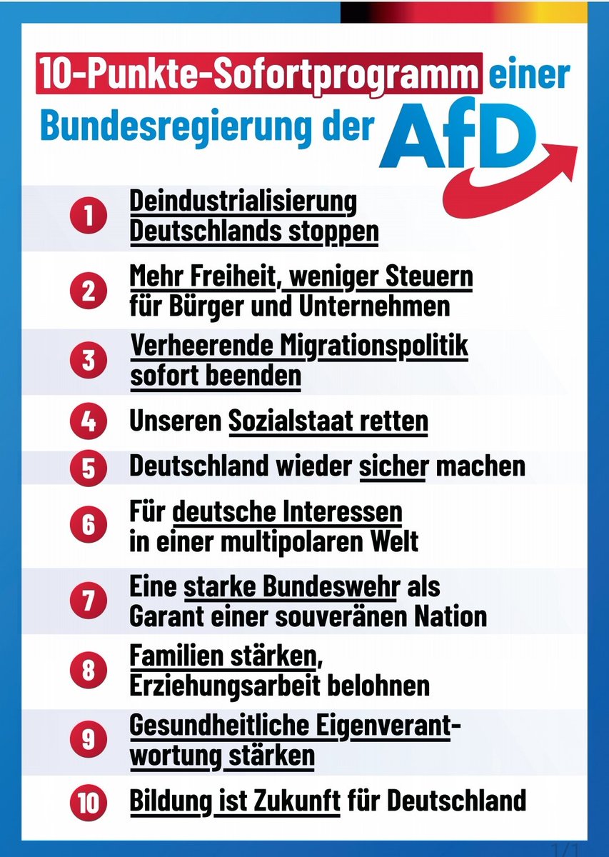 AfDDuesseldorf's tweet photo. #AfD #10PunkteProgramm https://t.co/6rHT1mmM1U