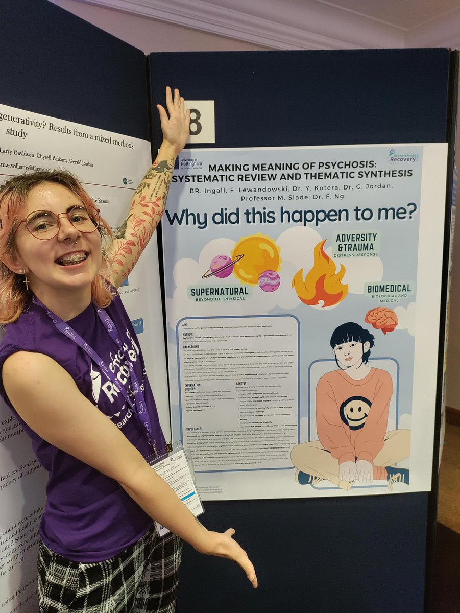 FionaYYNg's tweet photo. And that's a wrap on Refocus on Recovery 2023! Pictures of some @epoch_psychosis team members and our work! @b_r_d_i @LeFelixDE #RonR23 https://t.co/u2q0FfxYRO