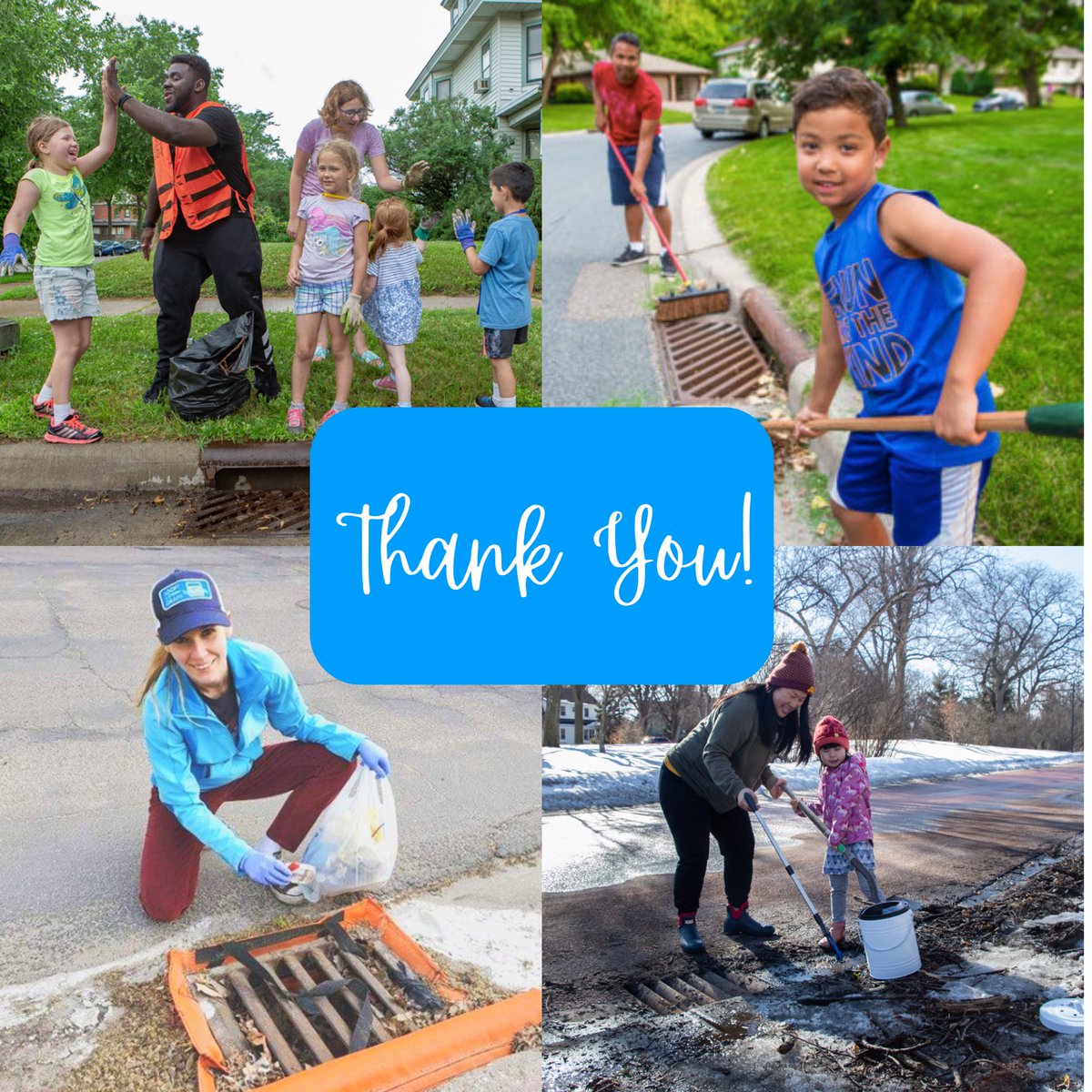 MN is officially the Land of 11,842 lakes AND drain adopters! Almost 700 people at the #MNStateFair signed up to help us reach our goal of having the same amount of volunteers as there are lakes in MN. “Grate” job everybody!😃👏