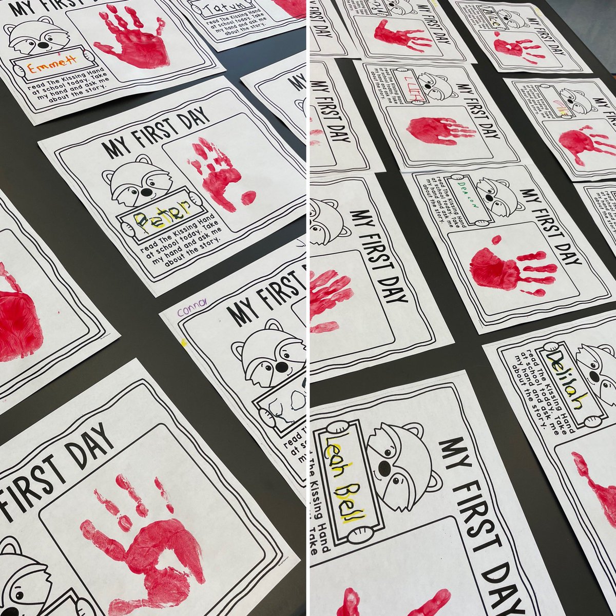 The kissing hand 🖐️ 😘