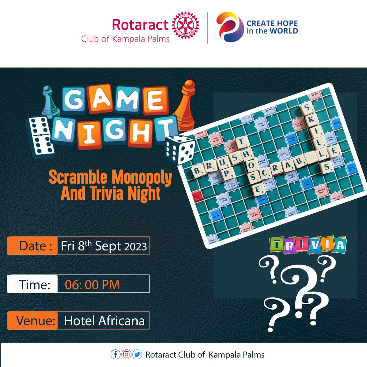 Rotaract Club of Kampala Palms tweet media