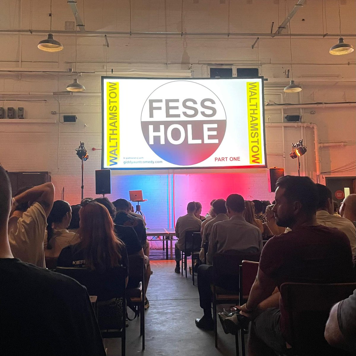 Enjoying watching thye hilarious anonymous confessions at @fesshole Live!
