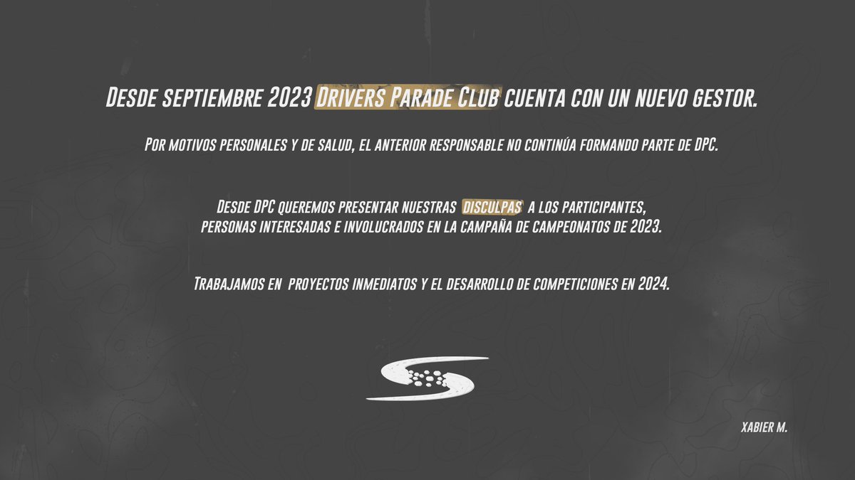 Drivers Parade Club tweet media