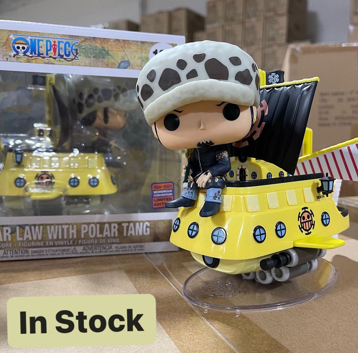 Funko Pop! Rides One Piece Trafalgar Law with Polar Tang 2023