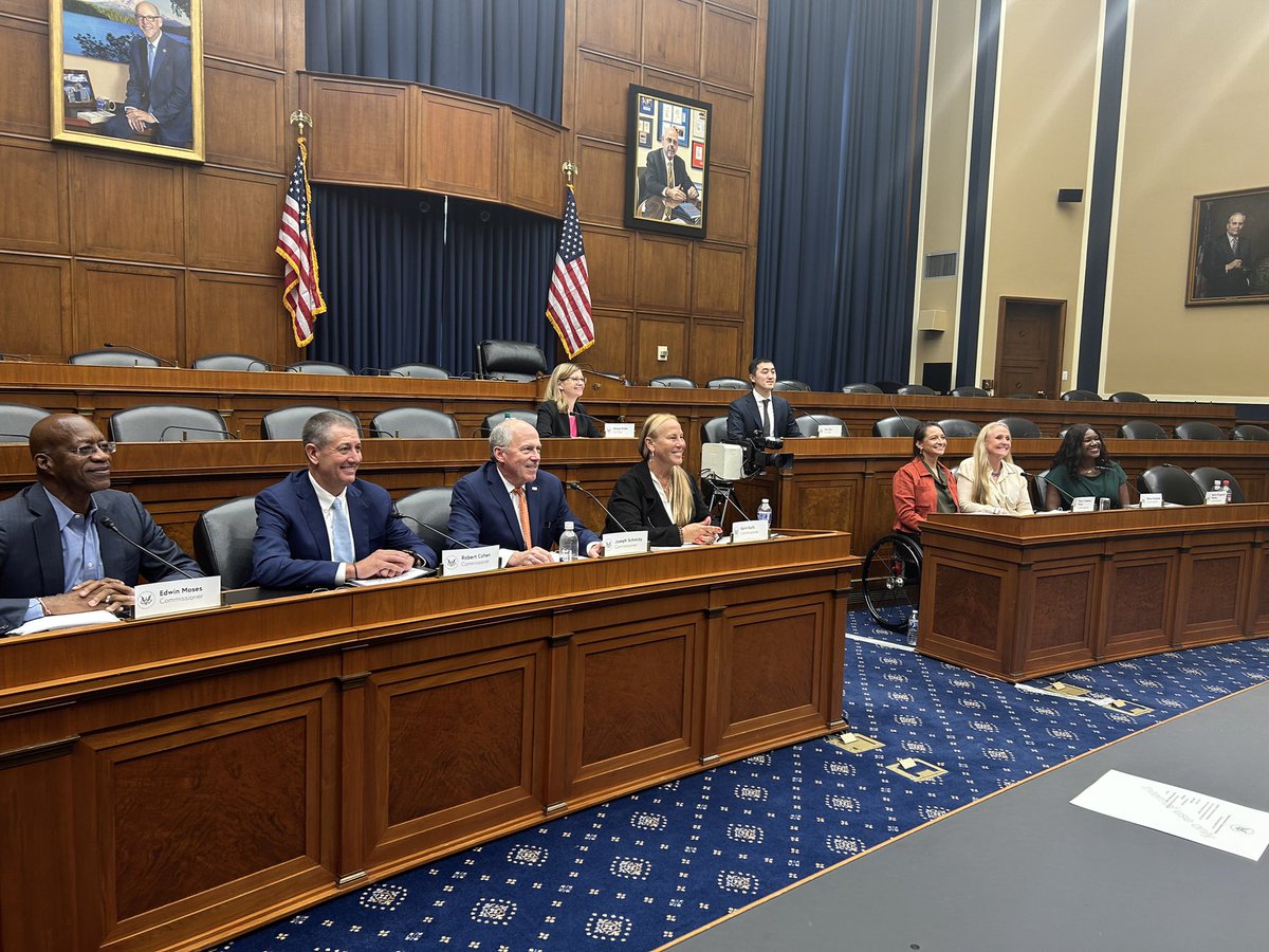 Spent yesterday on Capital Hill on behalf of <a href="/TeamUSA_AC/">Team USA Athletes’ Commission</a> at the Commission on the State of US Olympics &amp; Paralympics hearing, where in our testimony we called for independence from the USOPC in order for #athleterepresentation to be truly effective #athletevoice #athleteadvocacy