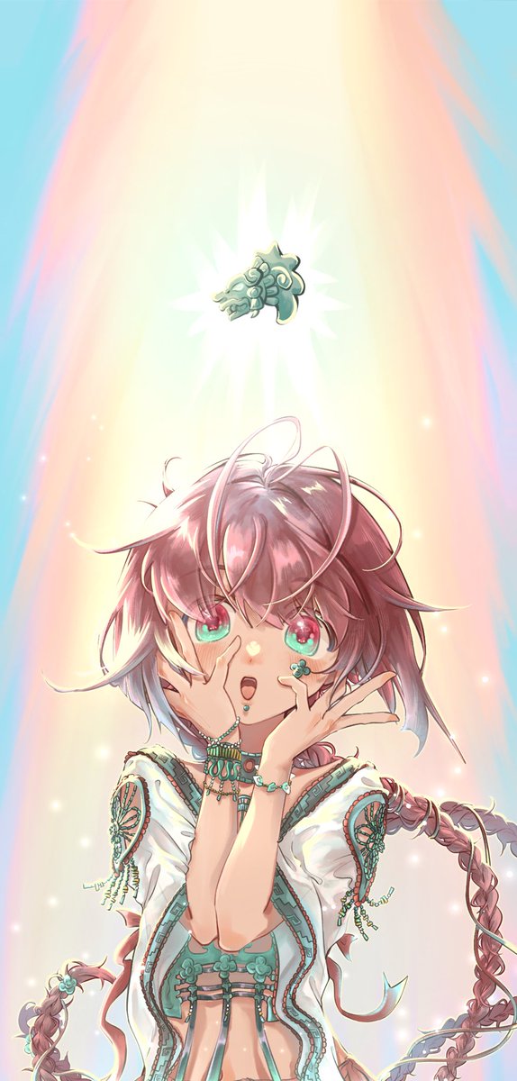 ikuinen_matka's tweet photo. ——Tales of The Feathered Serpent——🐍
(I love her eyes🥺)
#aztecmythology #chimalma #mixcoatl #神話創作 #創作男女 #paintingoftheday #mesoamerica #aztecs #nahual #aztecgods #mexica #illustration #ocart #artistsontwitter #drawingaugust #mythology #mythart #myoc #aztecgoddess https://t.co/mJ7NcwbUtn