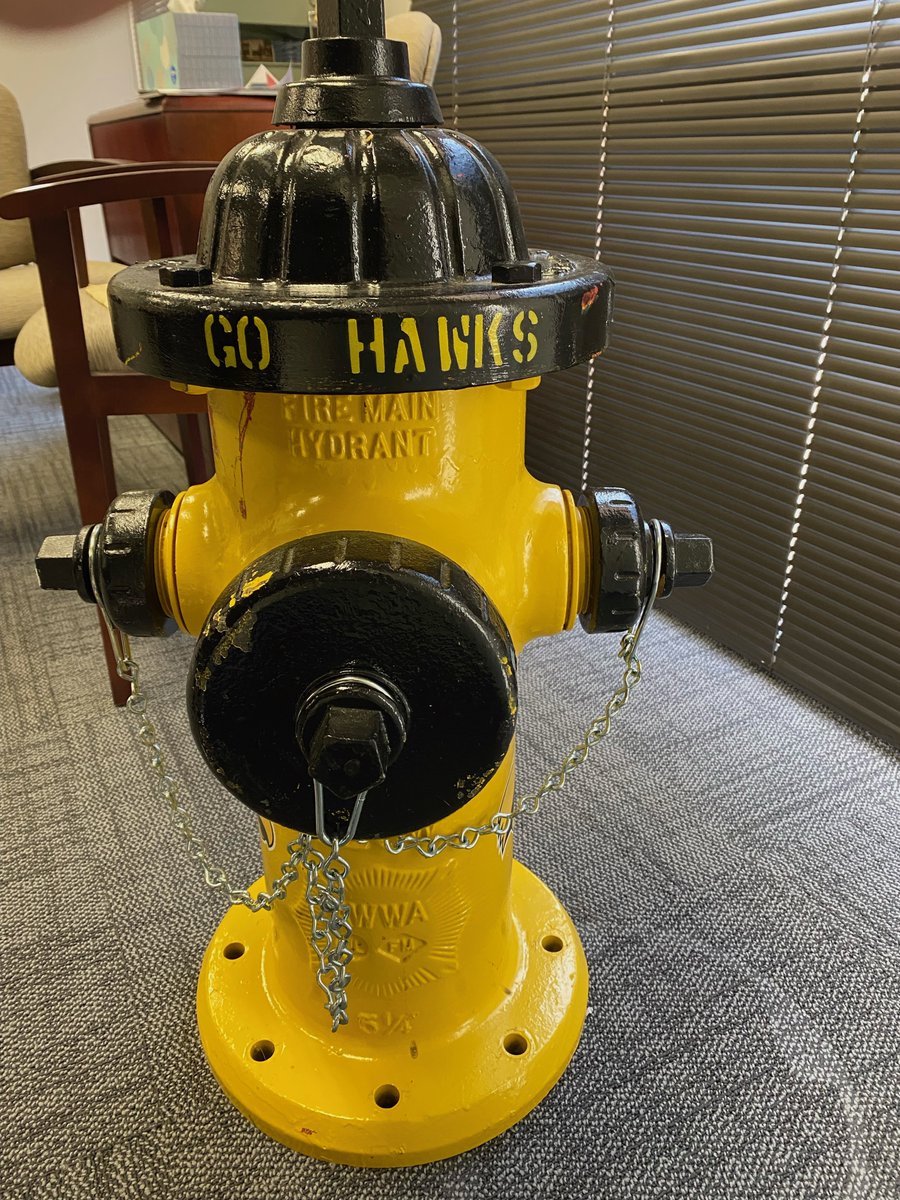 IowaABI's tweet photo. BIDDING CLOSING SOON! 🏈 #Hawkeyes fans, ABI is auctioning off a unique Iowa-made Hawkeye fire hydrant. Proceeds go towards IIPAC, our political action committee. 📢 Bidding closes today at 5pm. Contact @Brad4ABI to beat the current bid of $350! https://t.co/VEYCo60dKE