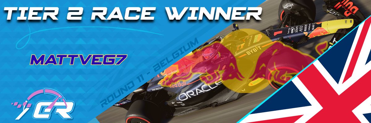 MattVeg on his first race of the season edged out FITZY on the final lap in a great tactical battle between the top 3. Icy picked up his 2nd podium of the season.

And we are now live for tier 3, can Joel and the rest of the grid close the gap to Rossi? 

 twitch.tv/7gracing