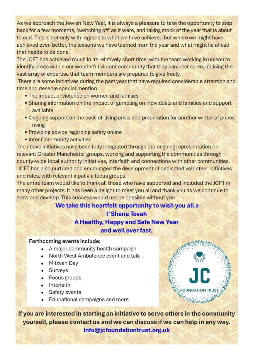 Jcfoundationtrust tweet media