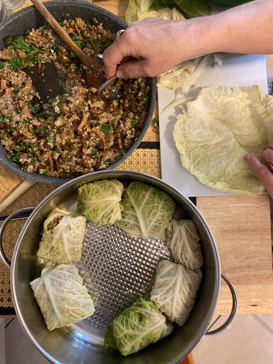 When mom makes vegan gołąbki for you 🥰