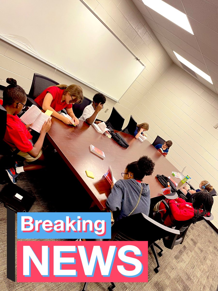 tutuedtech's tweet image. Just in time for International Literacy Day…@NCTS09 has started their middle school book club!! 📖 📕 📚 #ncssbethebest #ncsst4t