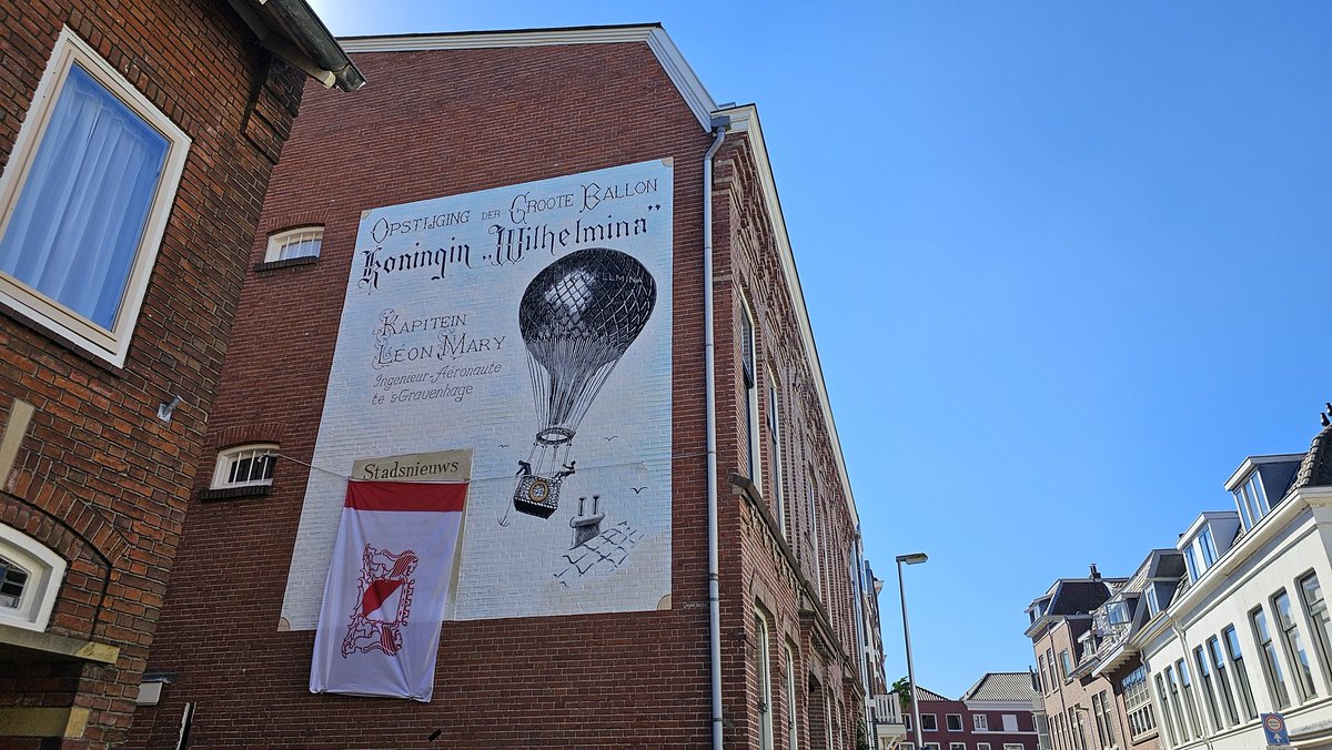 Ballonongeluk uit 1893 vereeuwigd. Vrijdagmiddag is de officiële onthulling waarbij er nog veel meer spannende verhalen over dit tragische ongeval bekend worden gemaakt. #UtrechtOost 
In #Telegraaf_Utrecht 
<a href="/EvaOosters/">Eva Oosters</a> 
📸 Menno Bausch