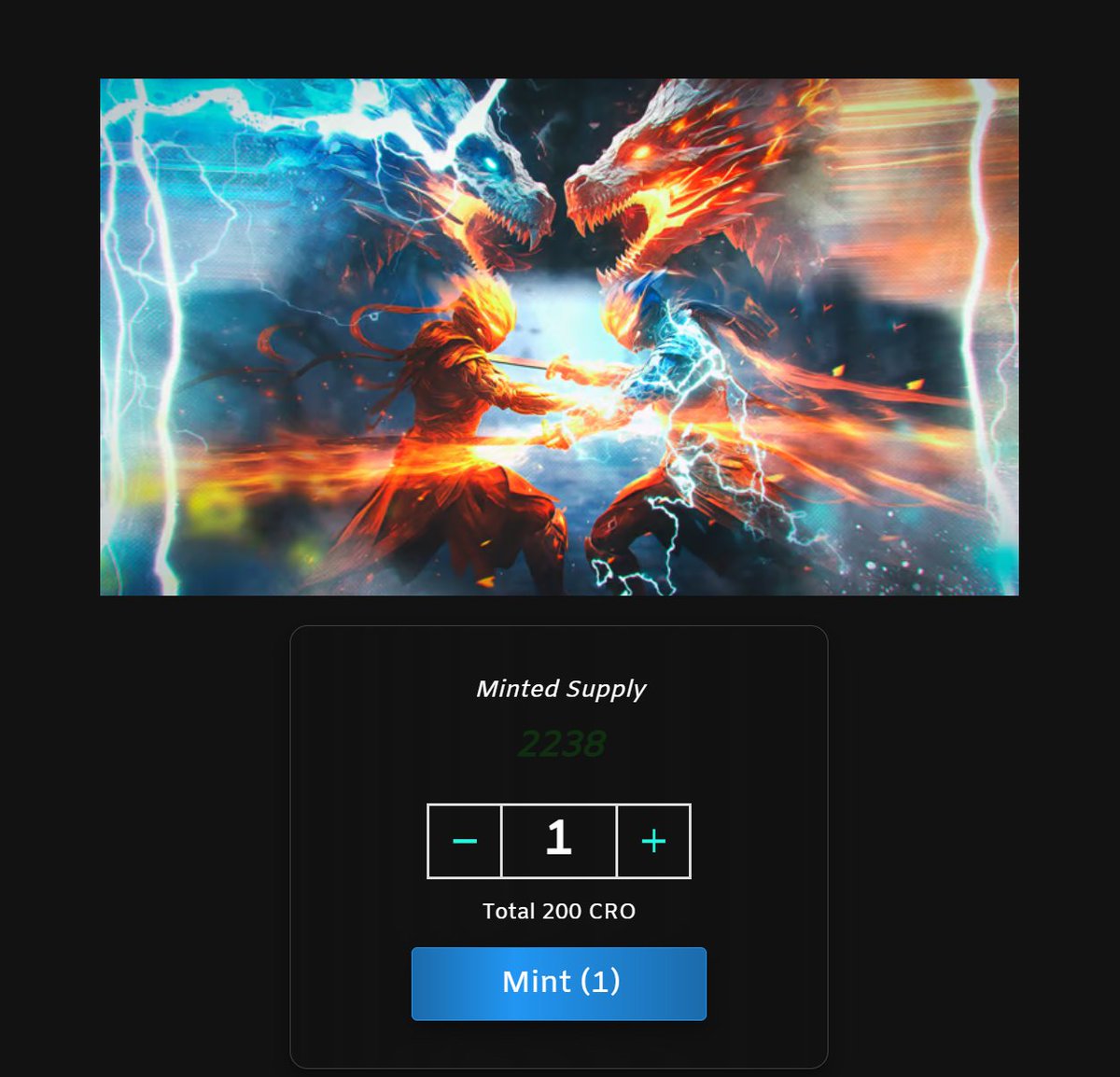 With over 2200 Minted supply out of 3300 in ONLY 2 hours <a href="/AikoSociety/">AIKOSociety</a> Legends are coming in HOT on #Cronos! 

Have you secured yours yet?! Show us your Aiko Legend minted an win 1x <a href="/factions_nft/">Jim Smith</a> #PolygonNFT 

We draw the winner in 48 hours! 😏

PS: Mint link in 1st comment 👇