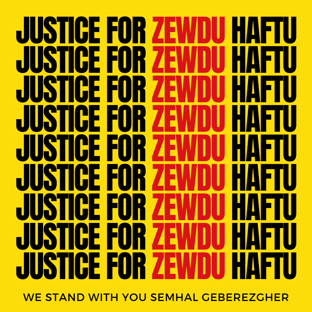 makeinjera's tweet photo. Zewdu Haftu’s murders still haven’t been arrested. It don't take 19 days to realize the IRA of Tigray (@reda_getachew) &amp; military leaders are protecting their own. Keep saying her name #ZewduHaftu. 🙏🏿🤎 https://t.co/TVn388PrWF