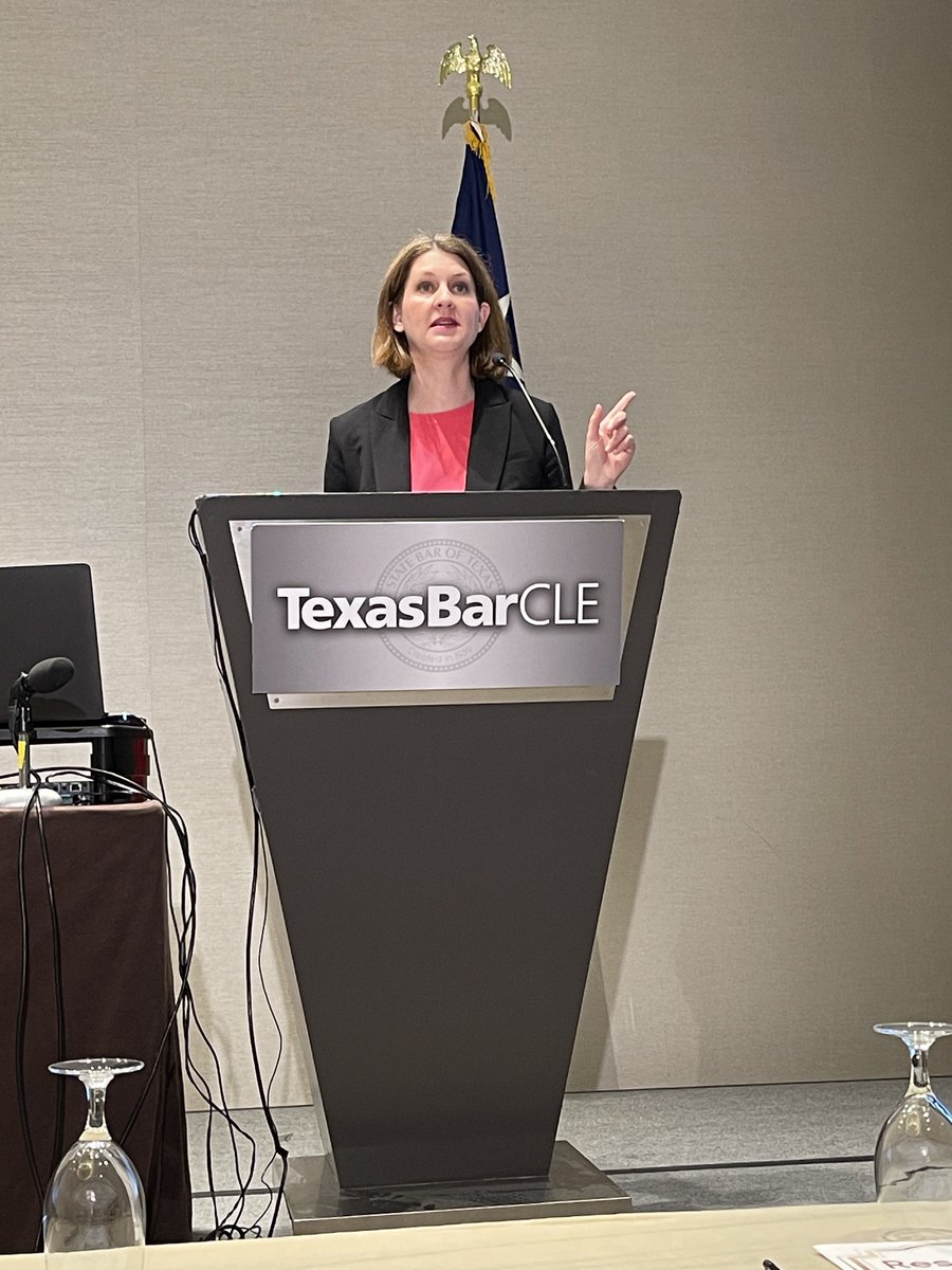 TexAppOrg's tweet photo. Privileged to have 5th CoA Justice @emilymiskel join us next here at @TexasBarCLE’s Advanced Civil Appellate Practice course to present on attacking default judgments.

#AppellateTwitter ⚖️💯 https://t.co/veqL2syy4M