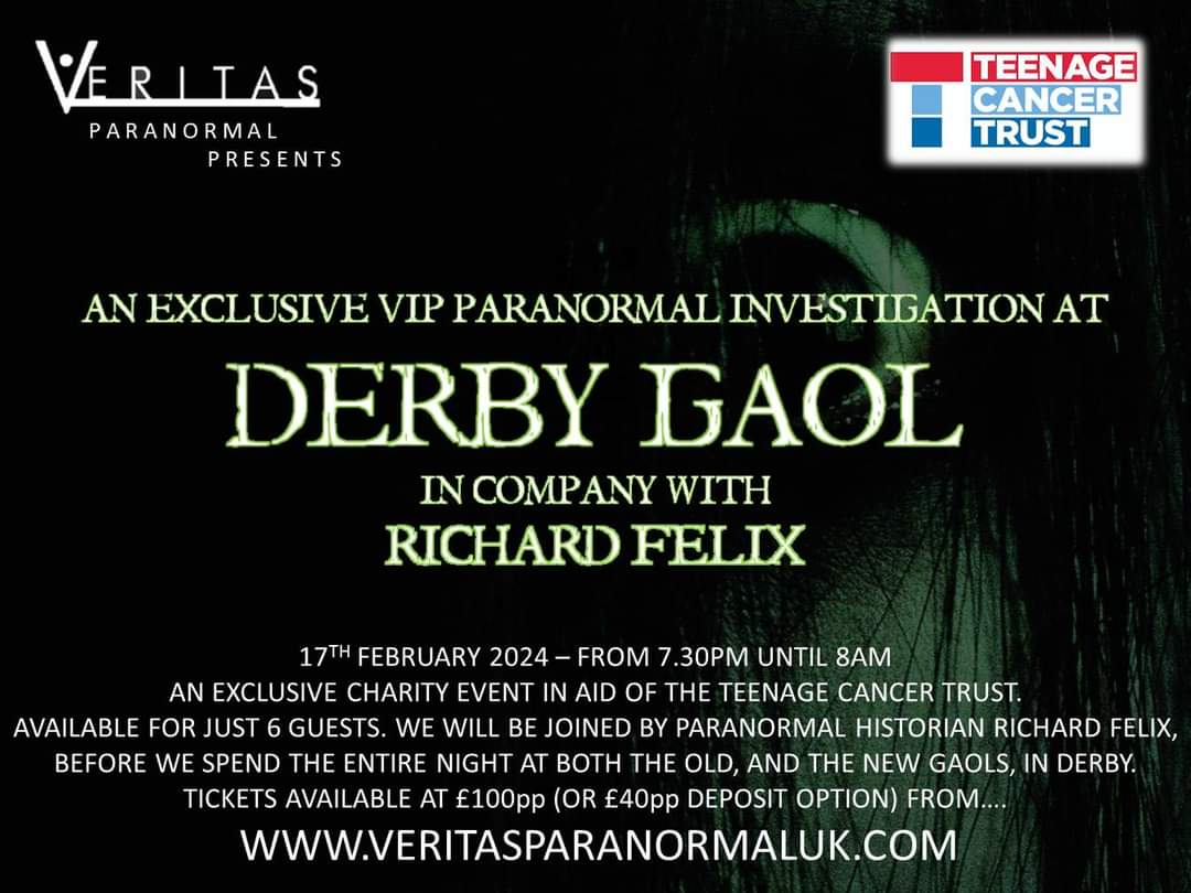 Veritas_Rob's tweet photo. Join us as we continue our charity events. Please retweet. https://t.co/9rLGurTHDF 
New #events listed this week.
#charity #paranormal #ghost #spooky #Derby #Leeds #Sunderland https://t.co/SxdYfrqSgI
