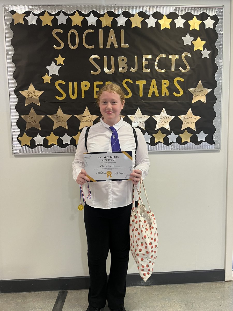 Congratulations to our fantastic Social Subject Superstars! Well done for all your hard work and effort in Social Subjects so far this term. Keep up the good work! ⭐️👏👏