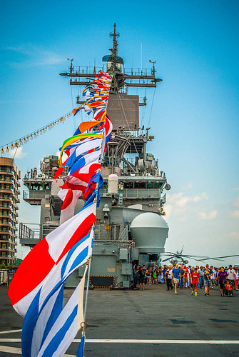 ICYMI- (Colorful Flags) - photos.mikemcbrideonline.com/2018/09/08/col… - #NewOrleans #TallShips #USSKearsarge