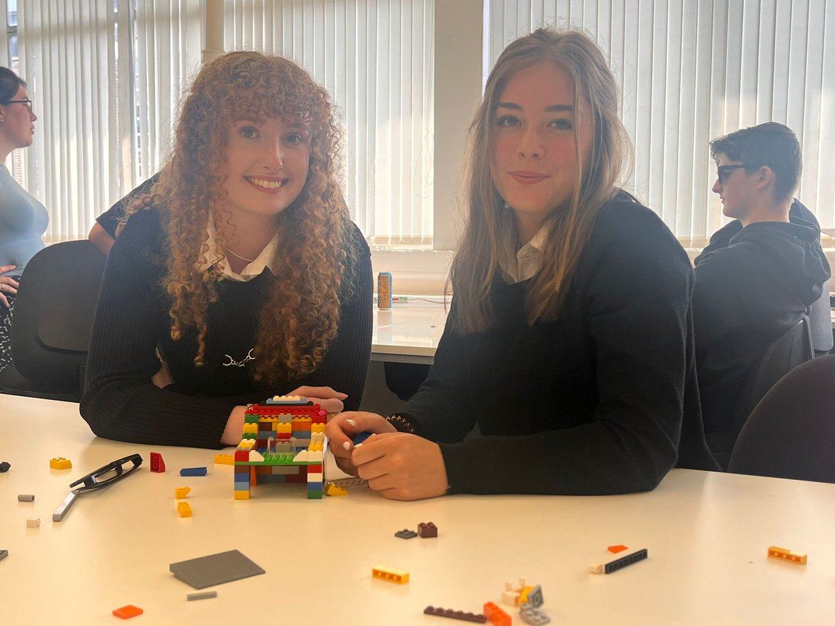 Day 2  <a href="/QTS_Glasgow/">Quantum Technology School, University of Glasgow</a>   The girls participated in a quantum key distribution workshop, created 3D images with their Lego designs and sent encrypted codes to one another. Amy cracked the code the quickest at the workshop 👏🏼 but they all excelled and we had a great time!