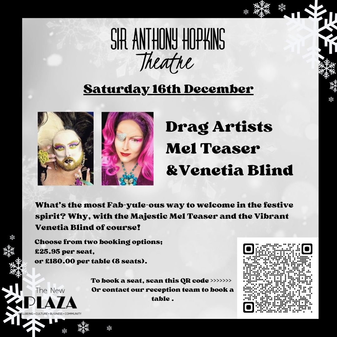 Here's what's on at The Plaza for the Christmas Season this year...
Tickets are available to buy per seat or per table.

If you would like any further information, please let us know.