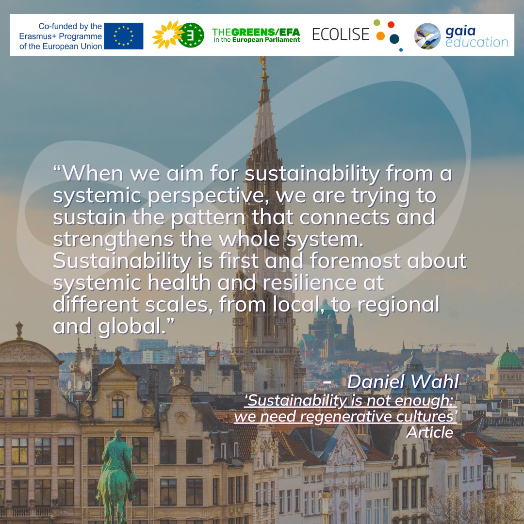 Our conference in Brussels starts soon! Will you join us as we push for real systemic change? 
📆 Sept 19th - 20th 
ow.ly/7nbO50PIZMh
This is a beautiful opportunity to connect with European organisations &amp; parliamentary officials to discuss active community-led initiatives