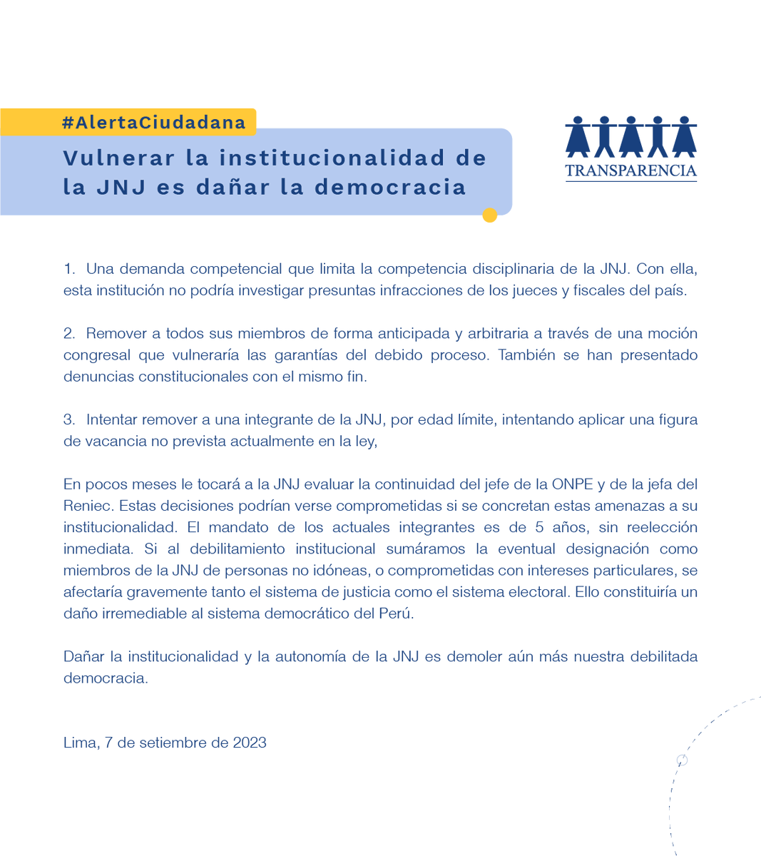 Transparencia Perú tweet media