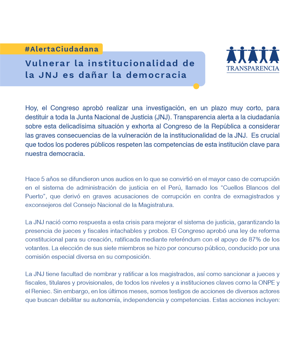 Transparencia Perú tweet media