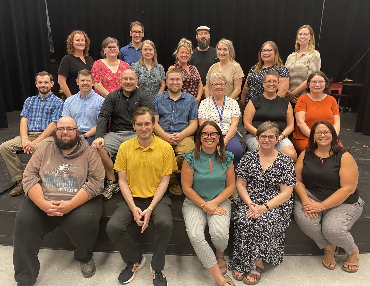 IRH_wildcats's tweet photo. Back to school welcome from the staff at IRHS! We've had a dandy start and are looking forward to a fabulous year. Most of us were able to gather for a quick snap today ... if we look slightly disheveled we will blame it on the heat &amp; humidity! @NLESDCA https://t.co/OATROcxrMO