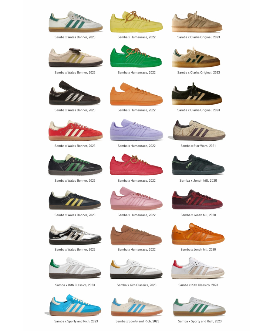 adidas Samba Collaborations (2020-2023)