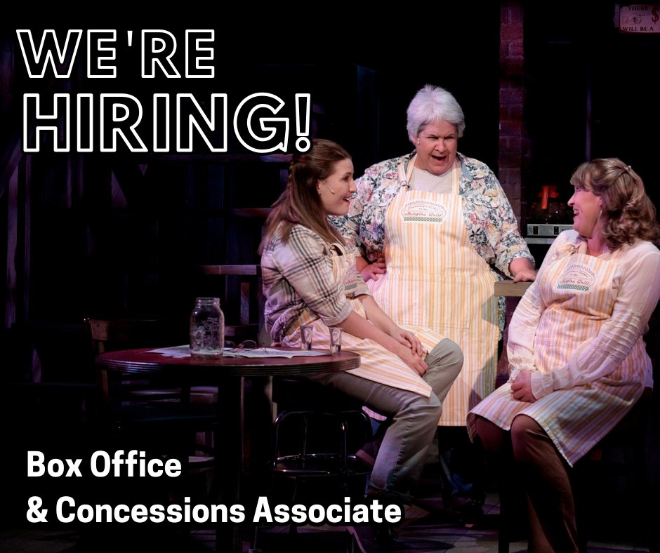 We're looking for a dynamic individual to join our Box Office staff this season! Duties include selling and processing tickets, operating the bar/concessions stand, among many other tasks. For more information and to apply, visit palmbeachdramaworks.org/work-with-us/e…