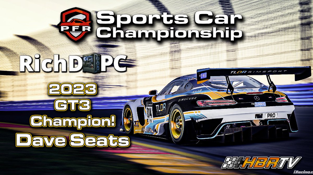 HUGE congrats to <a href="/eurocreation/">Euro</a> winning the PFR Sports Car Championship for #TeamMMG iRacing!

Euro brought home multiple wins and podium finishes on his way to the 2023 title! Doing us all VERY proud 

Cheers Dave! 🍻

<a href="/SoarDogg/">SoarDogg Apparel</a> | <a href="/NWCoffeeCo/">Northwinds Coffee Co.</a> | <a href="/RazeEnergy/">RAZE Energy</a>