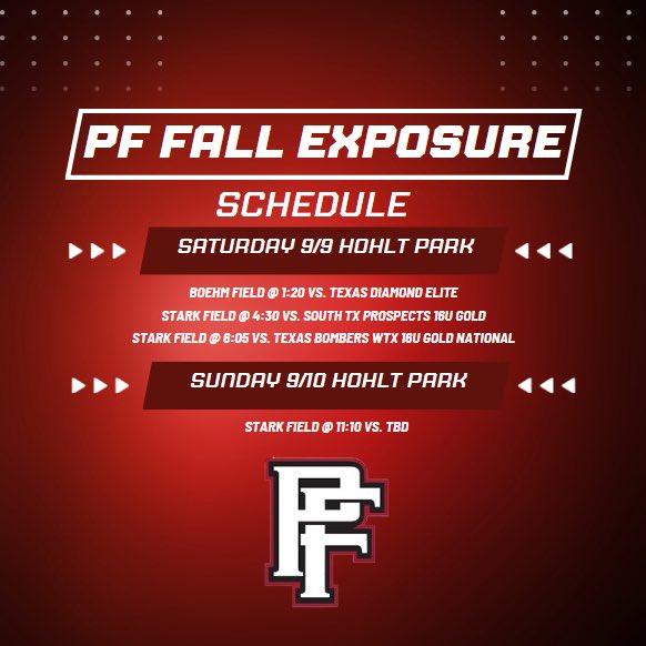 First Fall Showcase is going to be 🔥 come check the girls ball out!