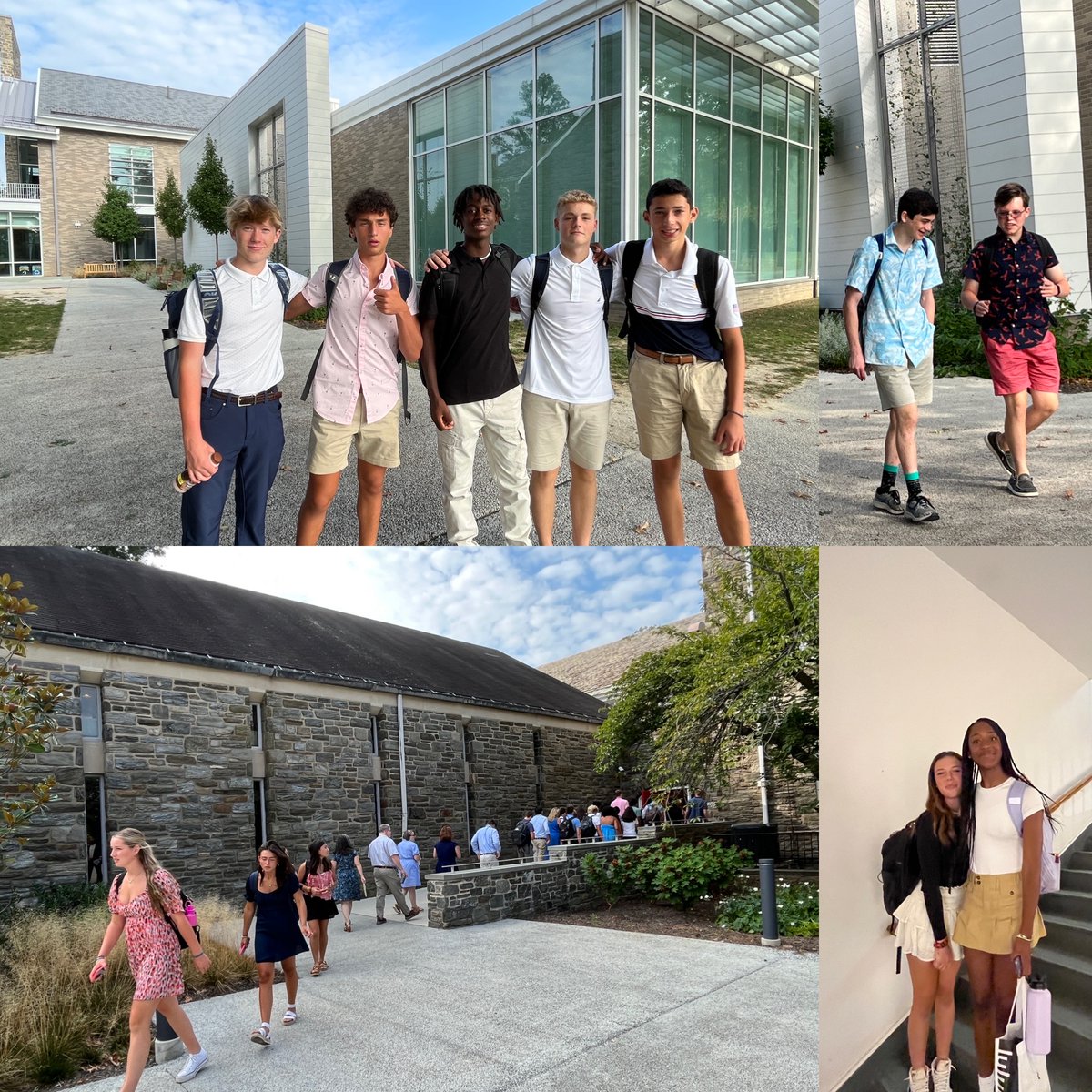 PennCharter's tweet photo. Happy first day of the school year to our 1,016 students β the most ever! Wishing all of them, and our faculty, staff & families, a wonderful (and historic) school year. πππ #PCFirstDay https://t.co/whWqs7RDWr