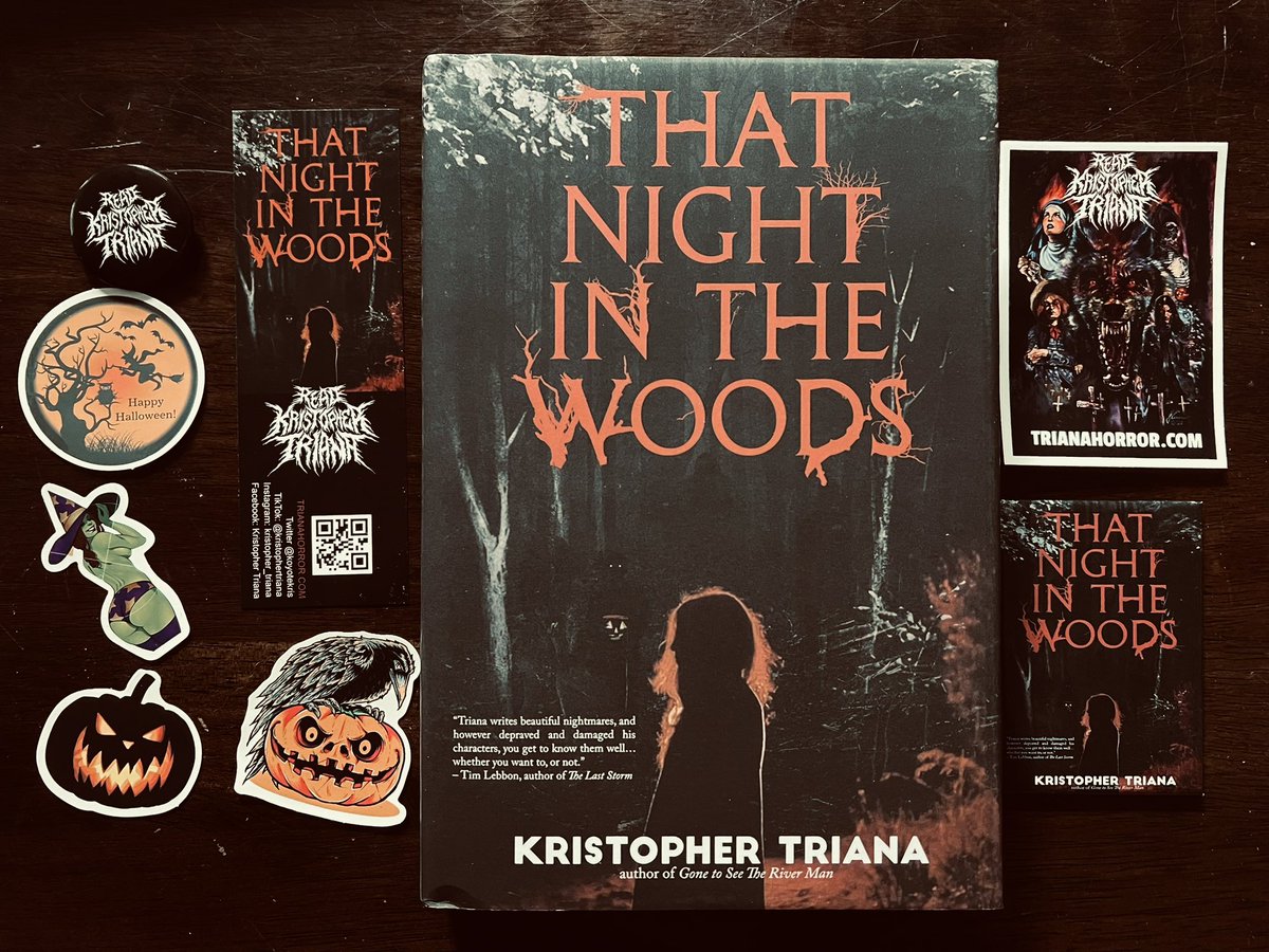 My new Halloween novel is now available in a special signed hardback! Get it a month before the paperback/ebook release. Only at TRIANAHORROR.