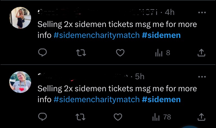LostlnStere0's tweet photo. Rose from the dead just to try &amp; sell my sidemen tickets &amp; it’s so hard with these clowns everywhere 😂😂 https://t.co/oYD1DCrEFZ