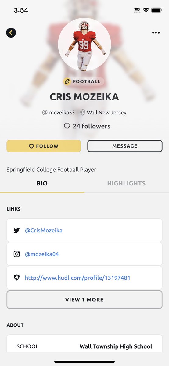 hilyteapp's tweet photo. Reaching out to colleges to continue your athletic career? Impress them with a #VarsityLink profile!

Enhance your personal brand by highlighting your top film, accolades, stats &amp; more.  #SportsApp #TheAthletesSocialNetwork https://t.co/70lfOAzi4O