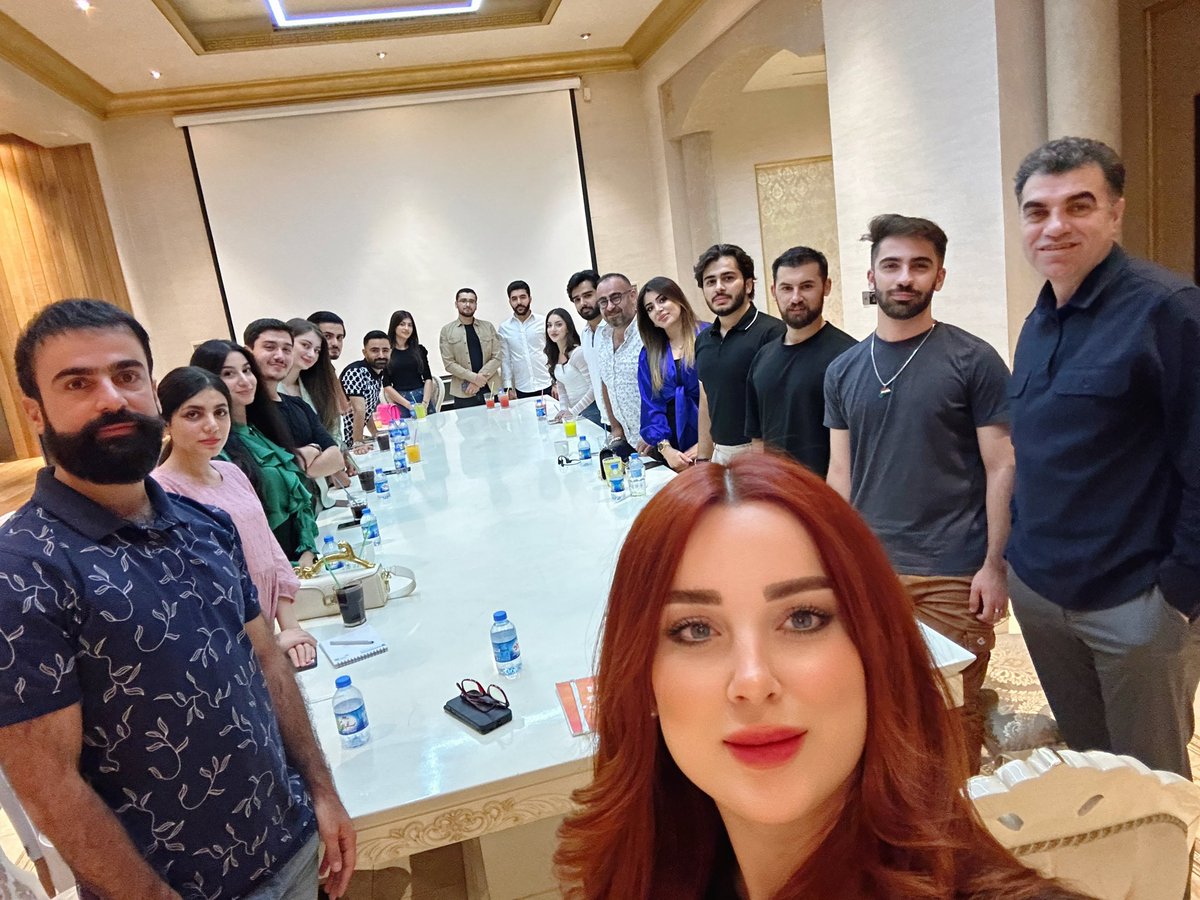 A very progressive and beneficial meeting especially with the CEO of Rudaw @AkoRudaw @draras_bradosty and our dearest @BestoonKrd and his diligent team of volunteers @Rudawkurdish #BestoonTalk