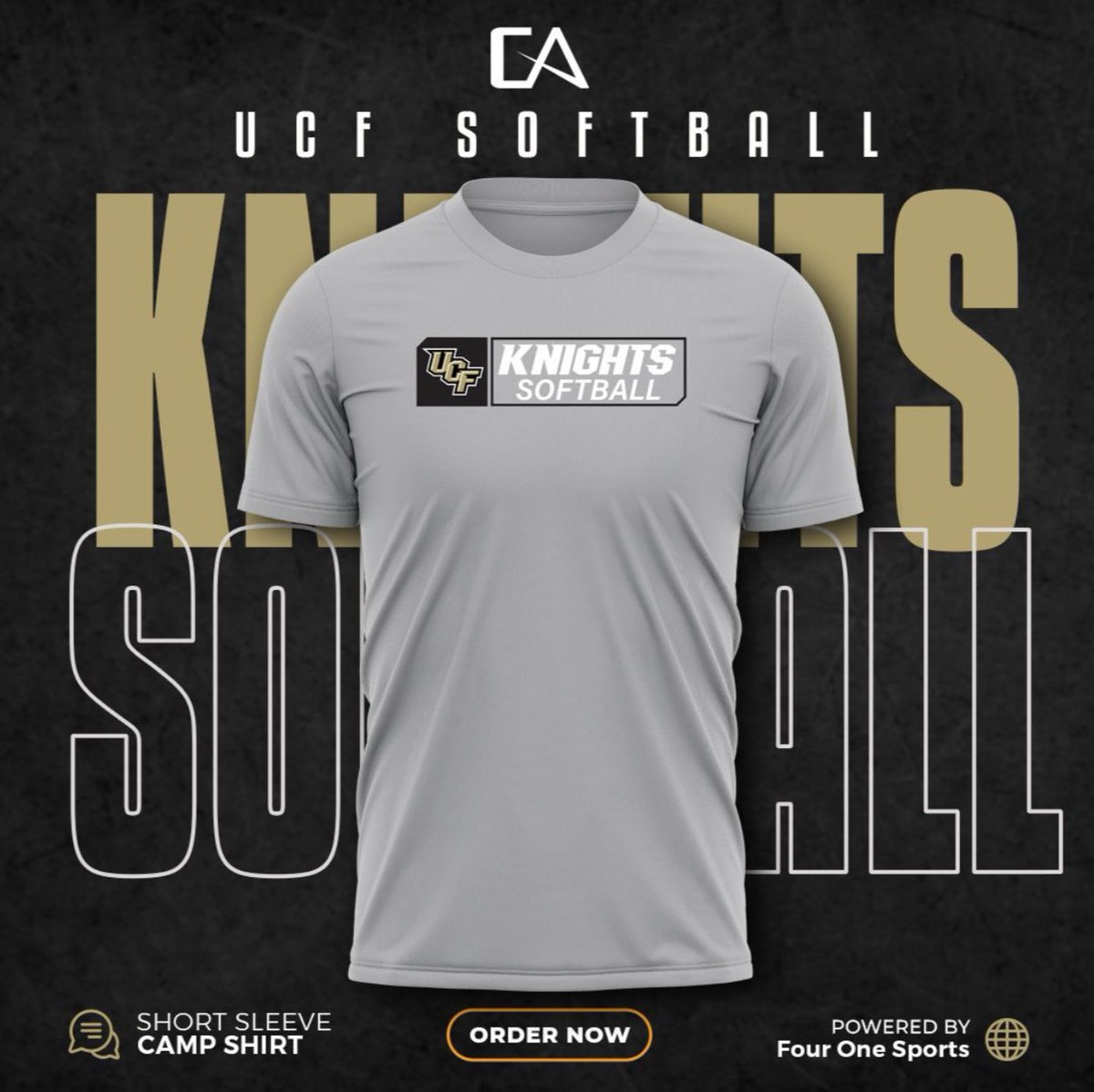 🚨 @UCF_Softball Fans!! The Knights Softball Camp Store has OFFICIALLY LAUNCHED 🚀. Want to do a little shopping? Check out the link below which has all the Softball merchandise we are offering so far. Go Knights & Charge On ⚔️ #STW