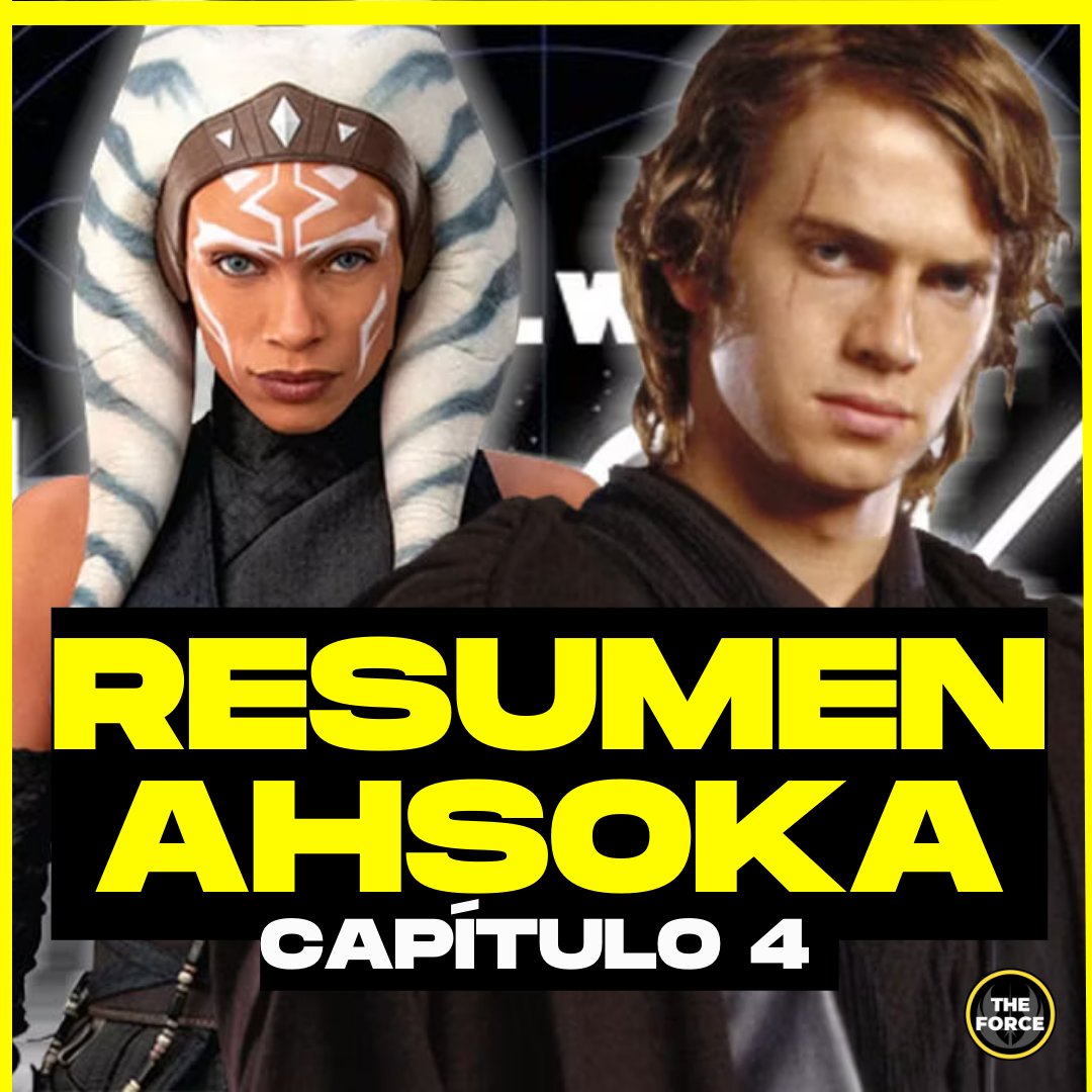 EL RESUMEN DEL CAPÍTULO 4 DE AHSOKA 

¡YA ESTA EN NUESTRO CANAL! 📢📢

Visitarlo haciendo clic en la biografía de nuestro perfil