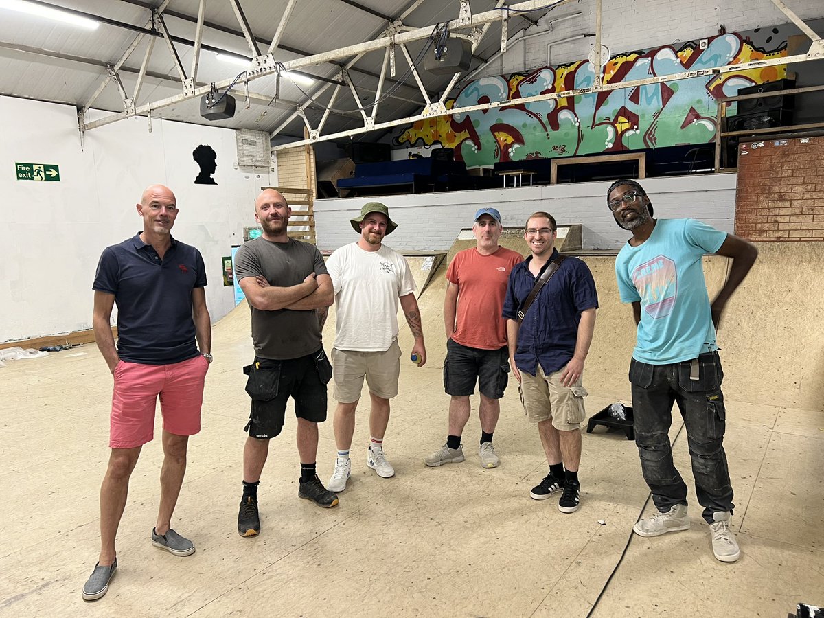 Indoor will reopen on Saturday, outdoor on Sep 23 for our open day, the crew below are working on outside. I so proud of the job our Ike did today on his metallic steel pioneer club logo! Come and see us in Sep 23. We are for youth, and we’ll empower youth to thrive.