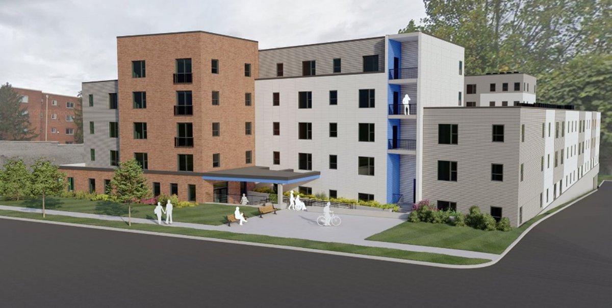 BlueHubCapital's tweet image. NEW LOAN: BlueHub provided a $1.08M #predevelopment loan to @TMAMgroup to support the development of Sligo Apartments, a 98-unit #affordablehousing complex in #SilverSpring, MD. Residents will receive free social services aimed at the promotion of self-sufficiency.